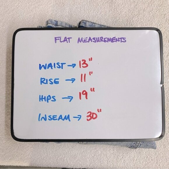 Grand Beach Club Light Wash Distressed High Rise Wide Leg Jeans 24 - Picture 5 of 13